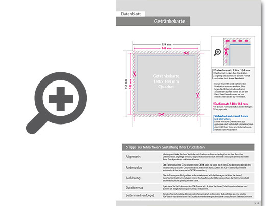 Product Bild getr__nkekarte_mit_metall-spiralbindung__endformat_quadrat_14_8_cm_x_14_8_cm__36-seitig